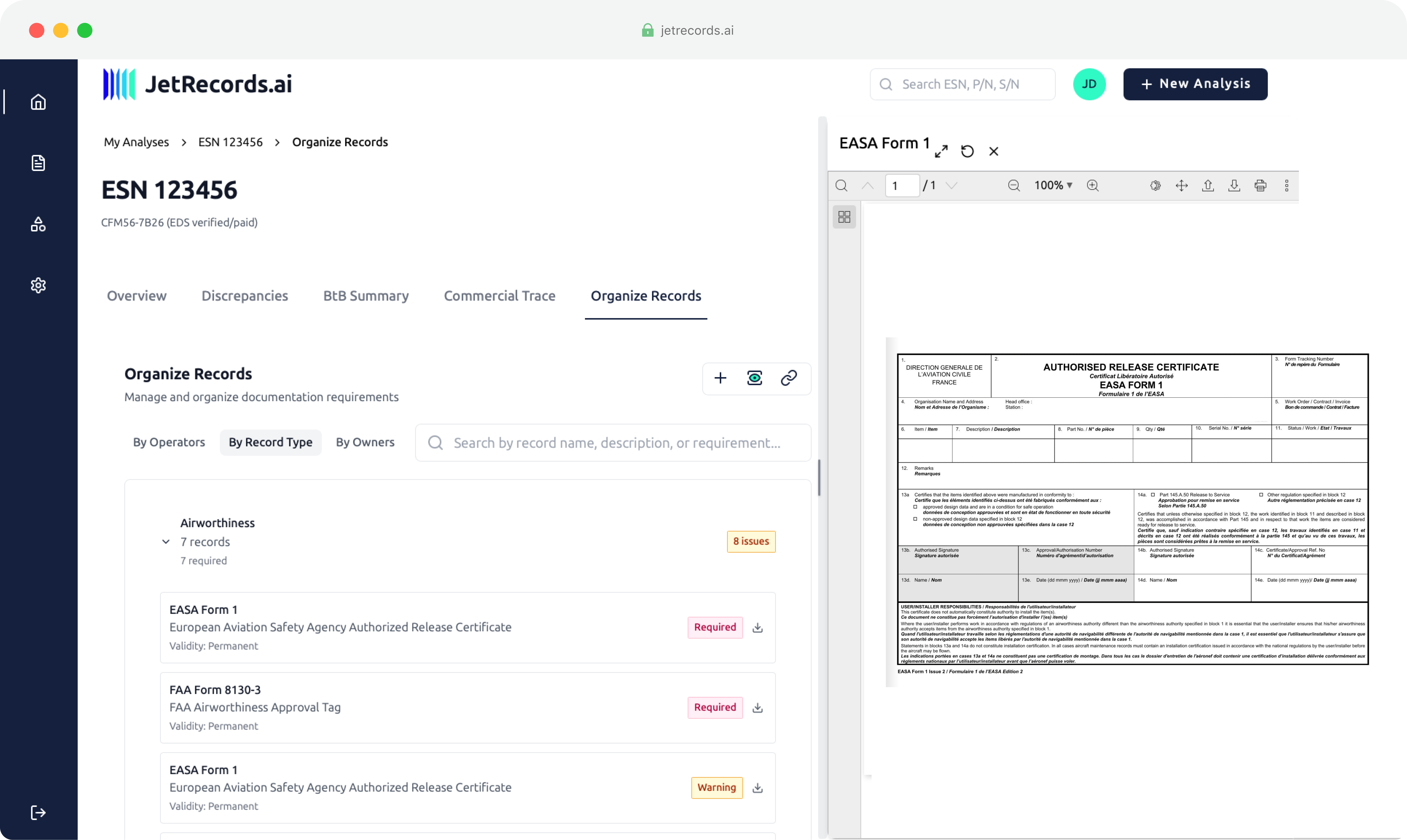 From folder chaos to organized records, fast.